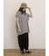 【クールコットン】柄アソートフレンチスリーブチュニック