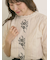 フラワー柄刺繍レースブラウス