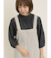 フラワー柄刺繍レースブラウス
