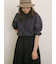 フラワー柄刺繍レースブラウス