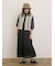 フラワー柄刺繍レースブラウス