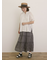 フリルティアードスカート