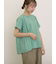 [接触冷感]バックスカラップレースカットソー