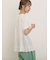 [接触冷感]バックスカラップレースカットソー