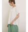 [接触冷感]バックスカラップレースカットソー