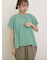 [接触冷感]バックスカラップレースカットソー