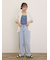 インドピンタック+はしごレースブラウス