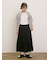 フリル切替ブラウス