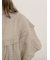 フリル切替ブラウス