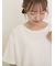 アイレット切替フリルカットソー