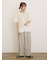 アイレット切替フリルカットソー