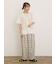 アイレット切替フリルカットソー