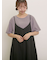 アイレット切替フリルカットソー