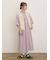 レース付きリボン開きベスト