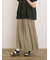 【M/Lサイズ】◎楊柳ガウチョパンツ