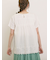 ◎コットンレースドッキングTシャツ