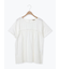 ◎コットンレースドッキングTシャツ