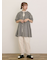 【M/Lサイズ】綿麻裾ギャザーレースパンツ
