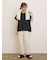 【M/Lサイズ】綿麻裾ギャザーレースパンツ