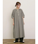 【M/Lサイズ】綿麻裾ギャザーレースパンツ
