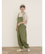 綿麻サロペット