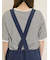 綿麻サロペット