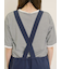 綿麻サロペット