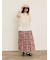 前後2WAYメッシュレースカーディガン