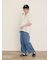 【M/Lサイズ】インドデニムイージーパンツ