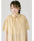 インド裾レースシャツ