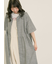 【WEB限定】ちび襟シャツワンピース