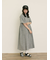 【WEB限定】ちび襟シャツワンピース
