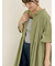 【WEB限定】ちび襟シャツワンピース