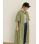 【WEB限定】ちび襟シャツワンピース