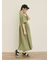 【WEB限定】ちび襟シャツワンピース