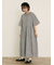 【WEB限定】ちび襟シャツワンピース
