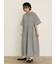 【WEB限定】ちび襟シャツワンピース