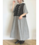 【WEB限定】ちび襟シャツワンピース