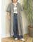 【WEB限定】ちび襟シャツワンピース