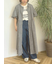 【WEB限定】ちび襟シャツワンピース