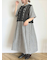 【WEB限定】ちび襟シャツワンピース