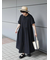 【WEB限定】ちび襟シャツワンピース