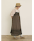 【WEB限定】胸元レースワンピース