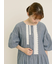 【WEB限定】胸元レースワンピース