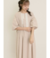 【WEB限定】胸元レースワンピース