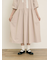 【WEB限定】胸元レースワンピース