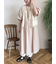 【WEB限定】胸元レースワンピース