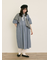 【WEB限定】胸元レースワンピース