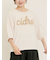【接触冷感】レースコード刺繍パフスリーブTシャツ