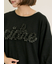 【接触冷感】レースコード刺繍パフスリーブTシャツ